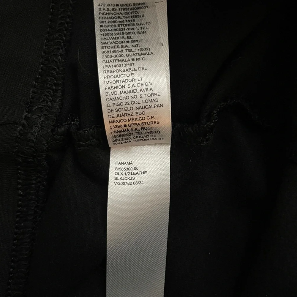 NWT Old Navy Womens High-waisted Faux-Leather Fashion Layering Leggings - Picture 8 of 8